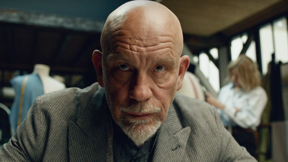 John Malkovich is outraged by a domain squatter in Squarespace's pre-game Super Bowl ad.